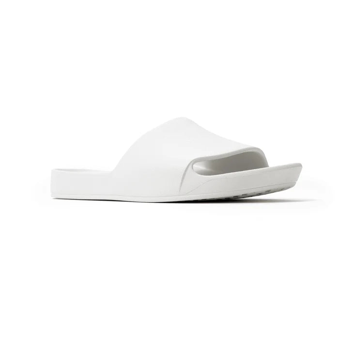 White Archies Arch support slides angle 06