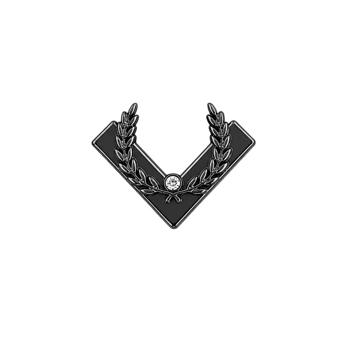 Arrowhead Rhinestone Collar Tip