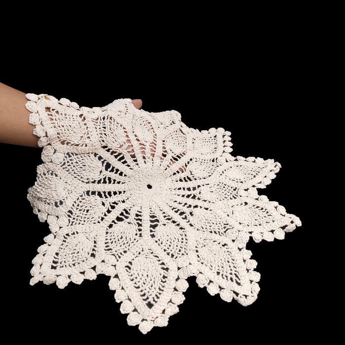Attractive Design Crochet Cotton Sew Patch