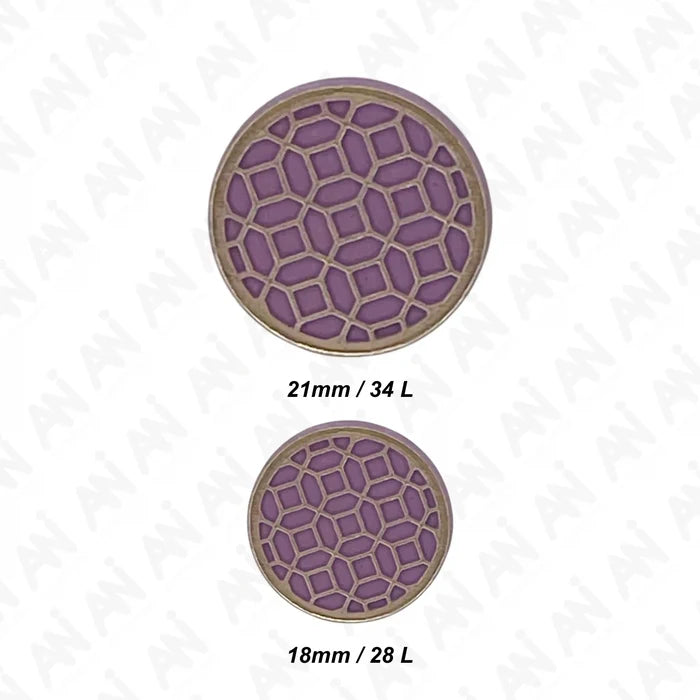 Aurelian Net Metal Button | 18mm(28L) & 21mm(31L)