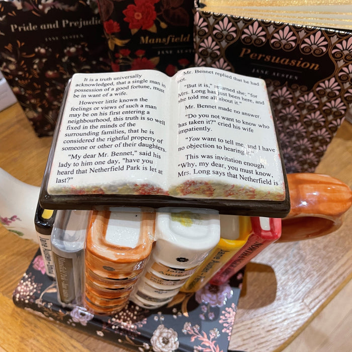 Austen Novels Teapot (large)