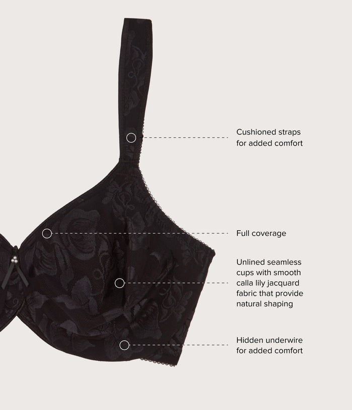 Awareness Underwire Bra Black
