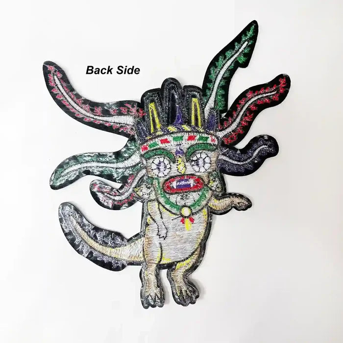 Aztec Axolotl Warrior Patch | SKU_P-1