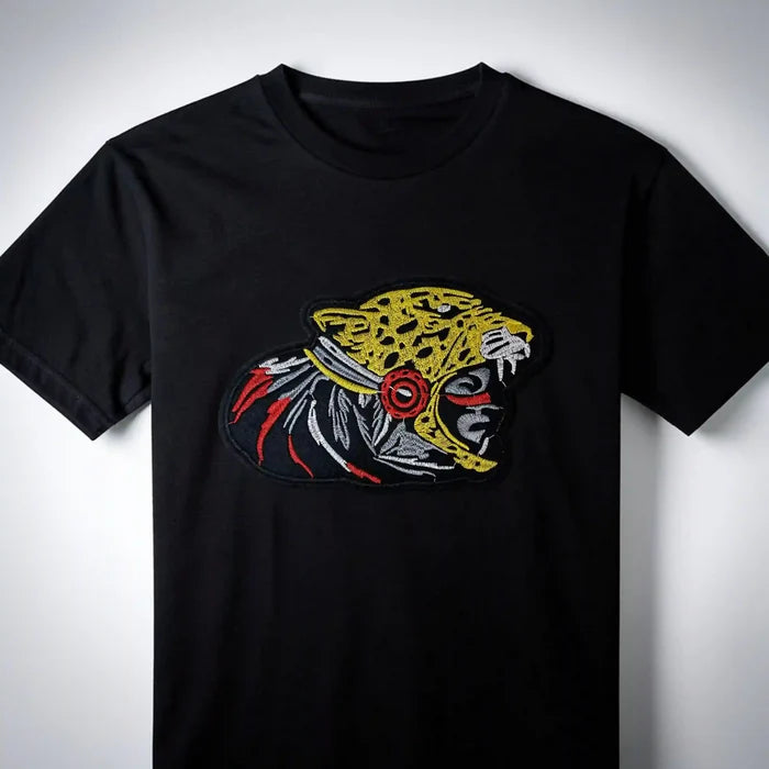 Aztec Jaguar Warrior Head Patch
