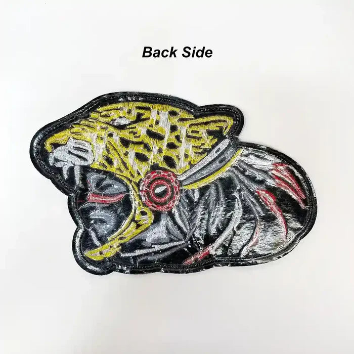 Aztec Jaguar Warrior Head Patch