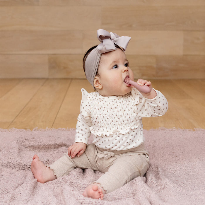 Baby-Led™ Toothbrush + Tongue Depressor - Babies in Bloom