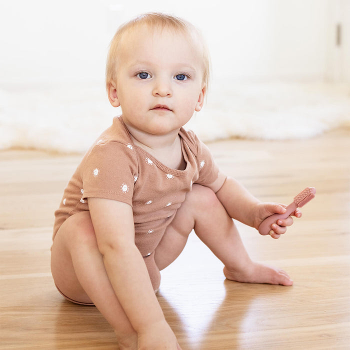 Baby-Led™ Toothbrush + Tongue Depressor - Babies in Bloom