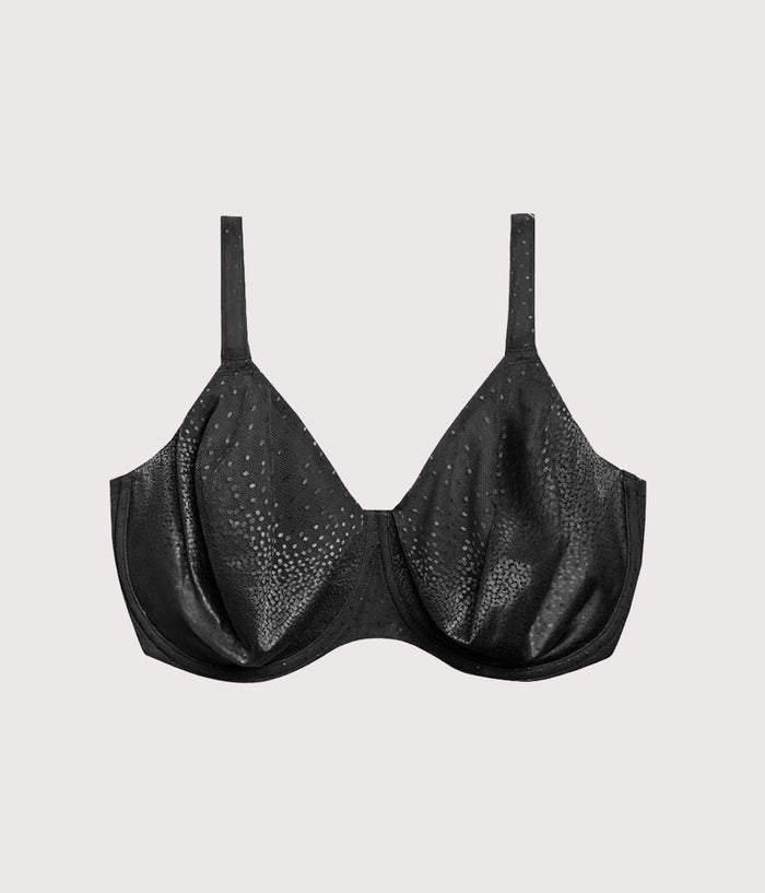 Back Appeal® H-K Cup Underwire Bra Black