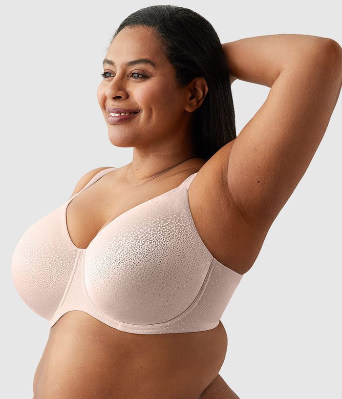 Back Appeal® H-K Cup Underwire Bra Rose Dust