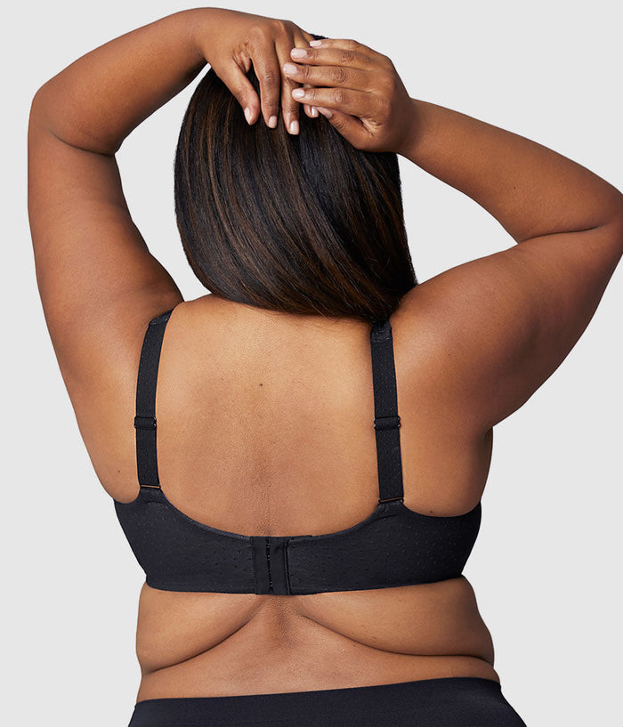 Back Appeal® H-K Cup Wire Free Bra Black