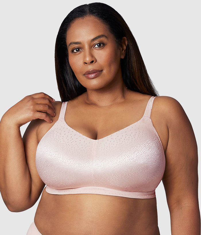 Back Appeal® H-K Cup Wire Free Bra Rose Dust