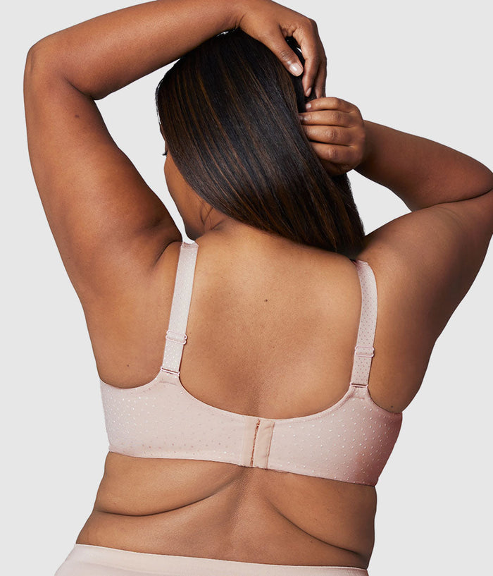 Back Appeal® H-K Cup Wire Free Bra Rose Dust