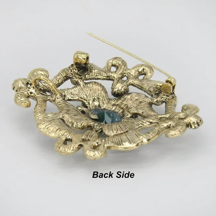 Baroque Revival Brooch Pin