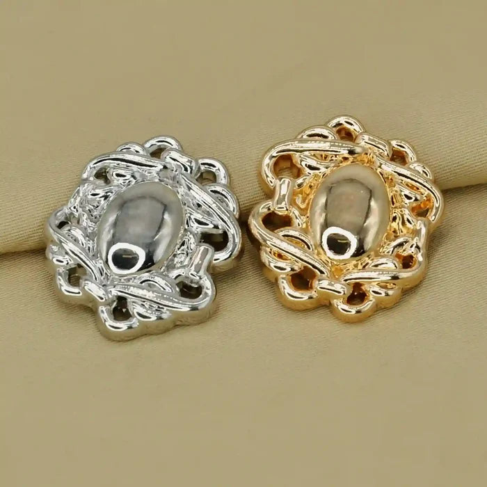 Baroque Scrollwork Button | 20mm(32L),25mm(40L) & 30mm(48L)