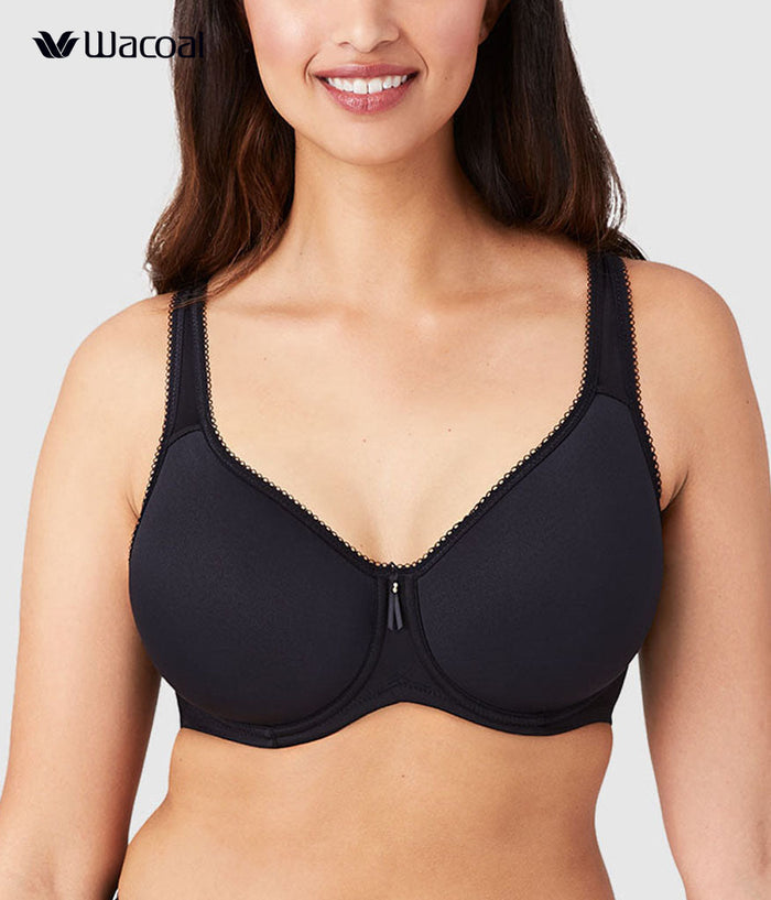 Basic Beauty Spacer Underwire T-Shirt Bra Black