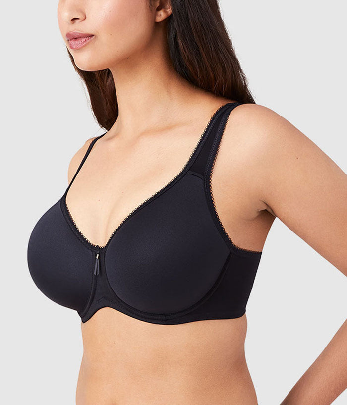 Basic Beauty Spacer Underwire T-Shirt Bra Black
