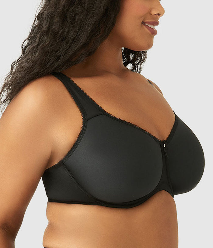 Basic Beauty Spacer Underwire T-Shirt Bra Black