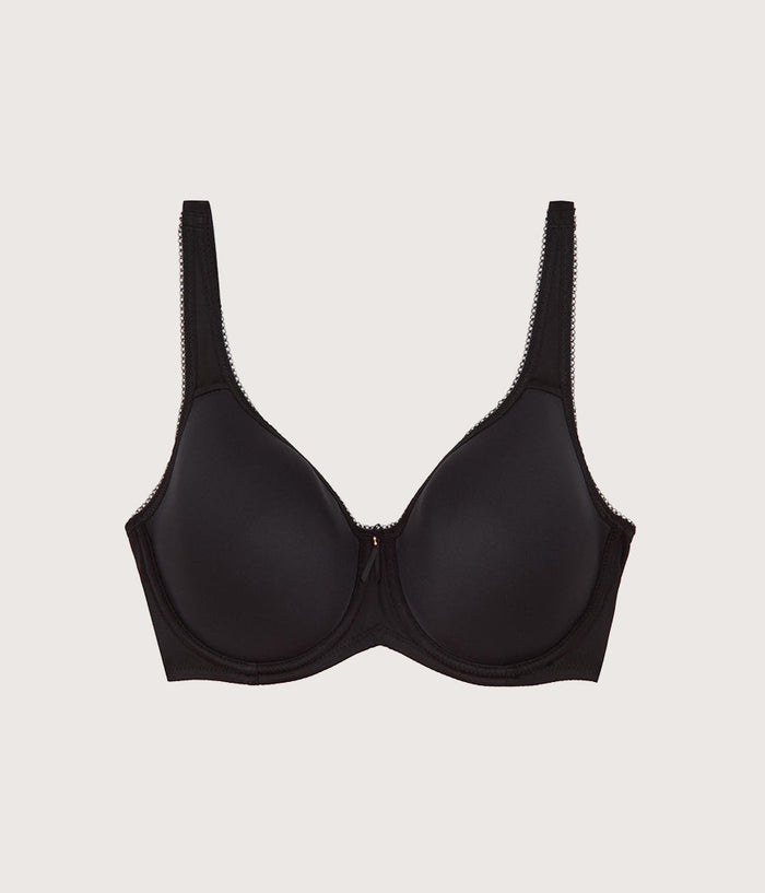 Basic Beauty Spacer Underwire T-Shirt Bra Black