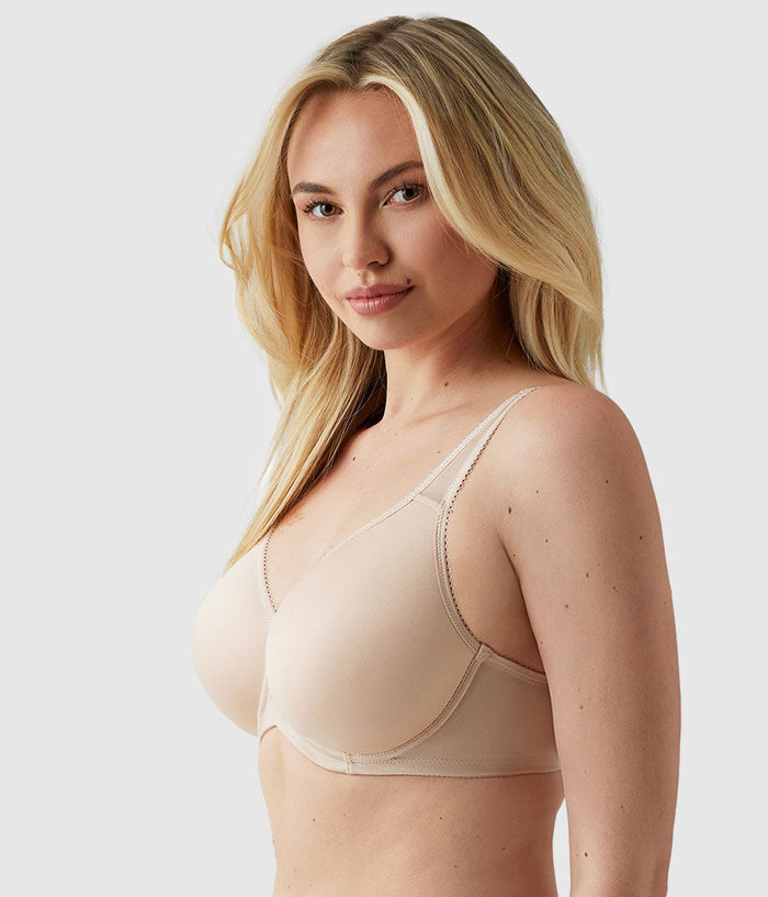Basic Beauty Spacer Underwire T-Shirt Bra Sand