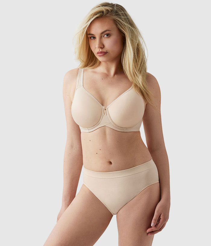 Basic Beauty Spacer Underwire T-Shirt Bra Sand