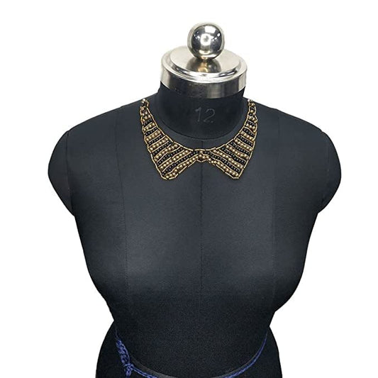 Beaded Collar Neckline