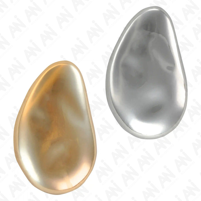 Bean Inspired Metal Button | 50mm(79L)