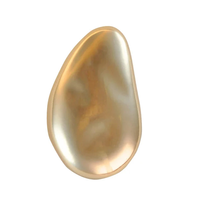 Bean Inspired Metal Button | 50mm(79L)