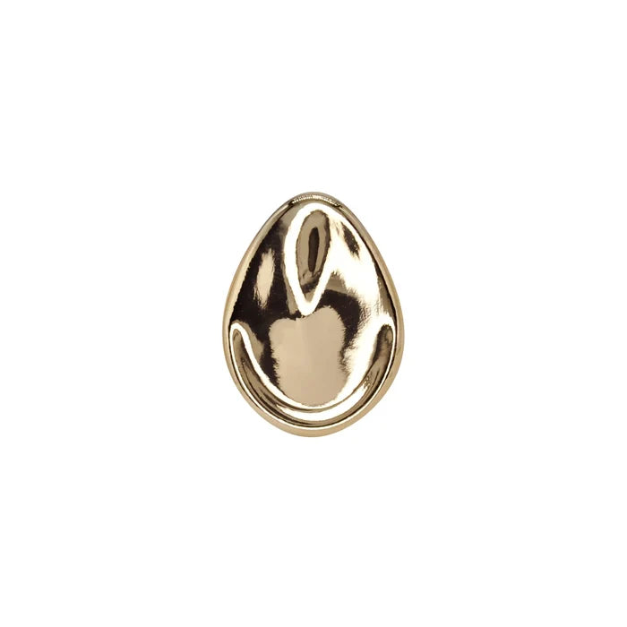 Bean Shape Metal Buttons |  20mm(32L), 25mm(40L) & 30mm(47L)