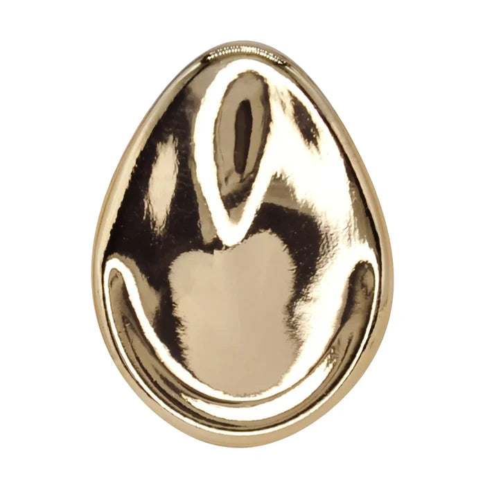 Bean Shape Metal Buttons |  20mm(32L), 25mm(40L) & 30mm(47L)
