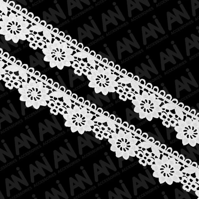 Beautiful Floral leaves Lace Trim | 2 Meter