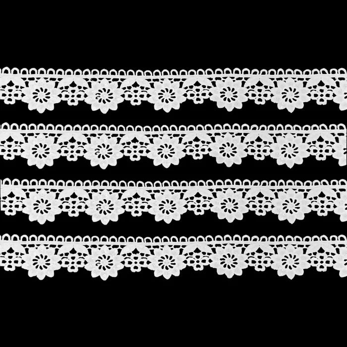 Beautiful Floral leaves Lace Trim | 2 Meter