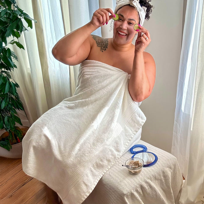 Big Softee Towel - White