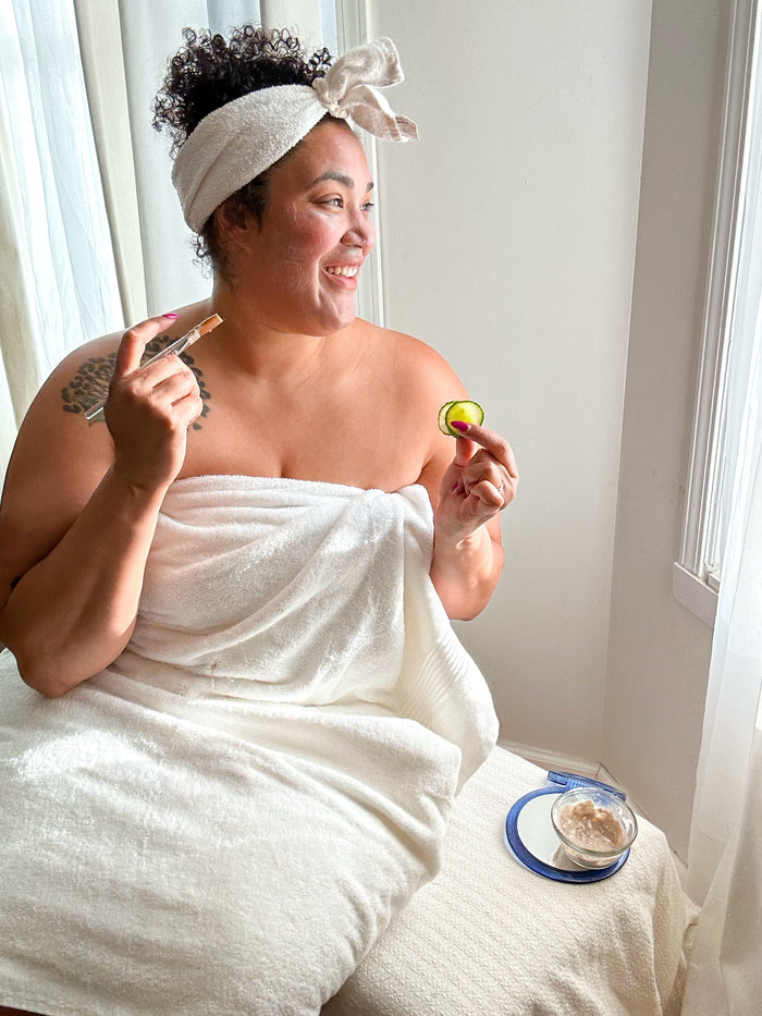 Big Softee Towel - White