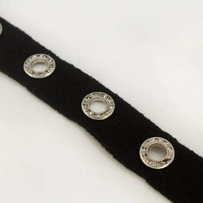 Black Color Eyelet Tape