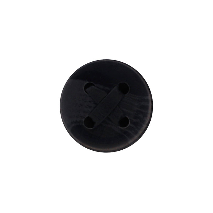 Black X Design Vax Cord ABS Plastic Buttons | 37mm(58L)