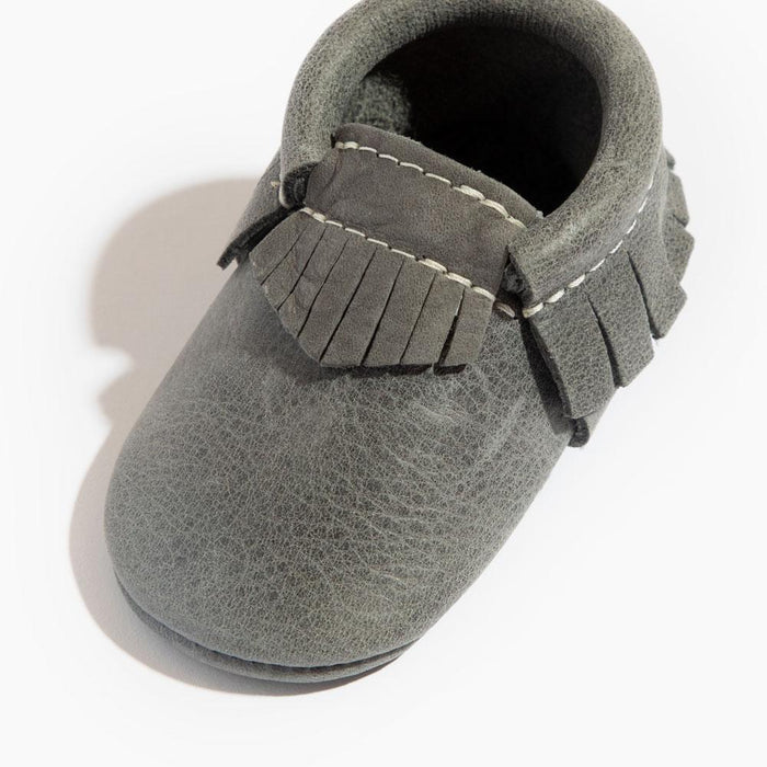 Blue Spruce Moccasin Baby Shoe - Babies in Bloom