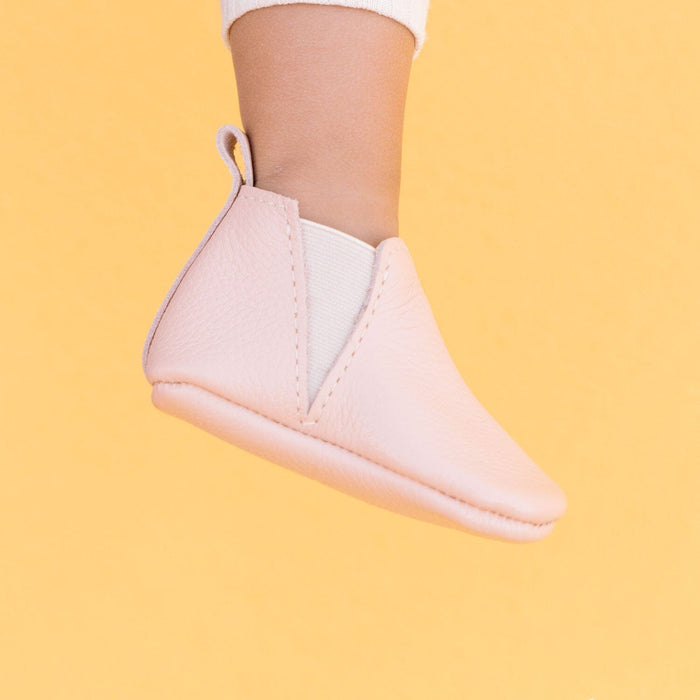 Blush Chelsea Boot Baby Shoe - Babies in Bloom