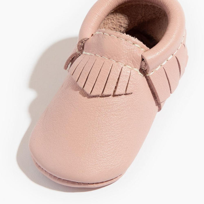 Blush Moccasin Baby Shoe - Babies in Bloom