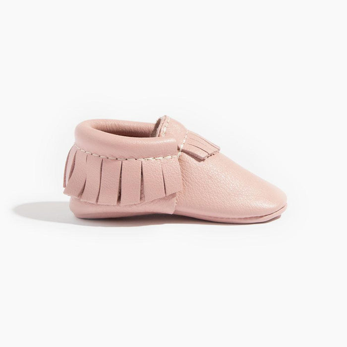 Blush Moccasin Baby Shoe - Babies in Bloom