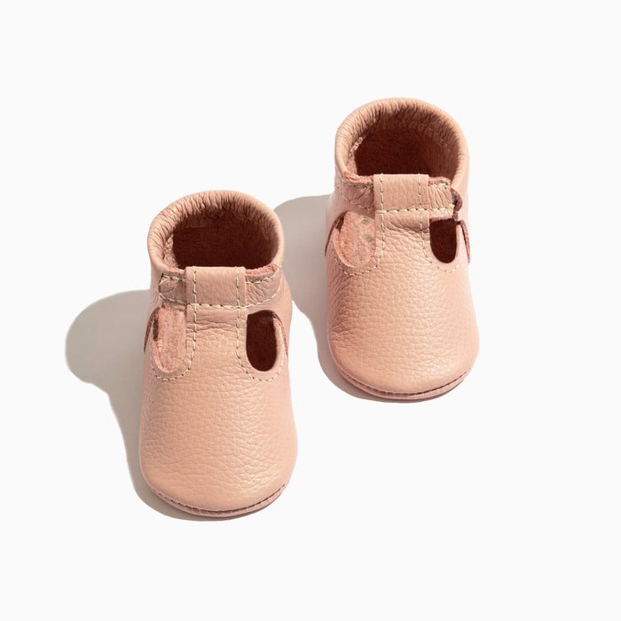 Blush T-Bar Baby Shoe - Babies in Bloom