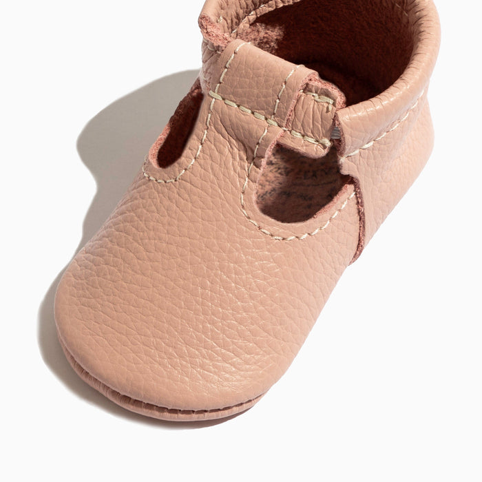 Blush T-Bar Baby Shoe - Babies in Bloom