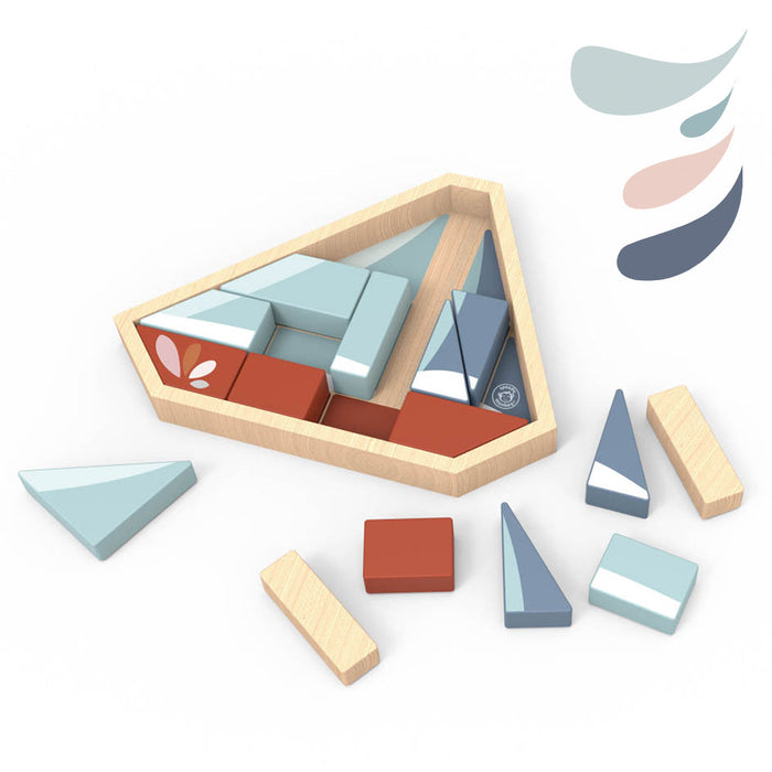Boat Block Puzzle - Babies in Bloom