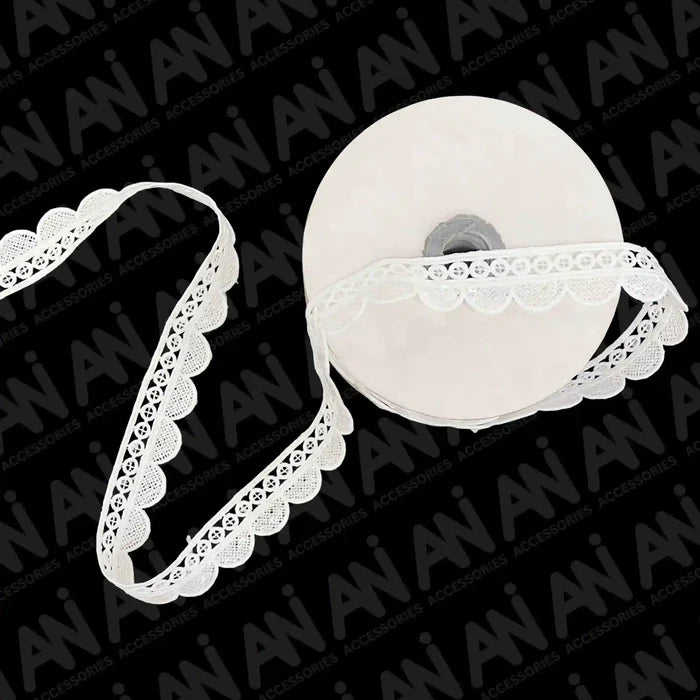 Bobbin inspired Sequins Lace Trim | 2 Meter