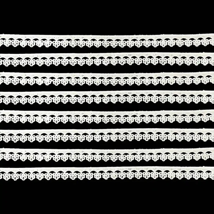 Bold Royal Floral Guipure Lace trim | 2 Meter