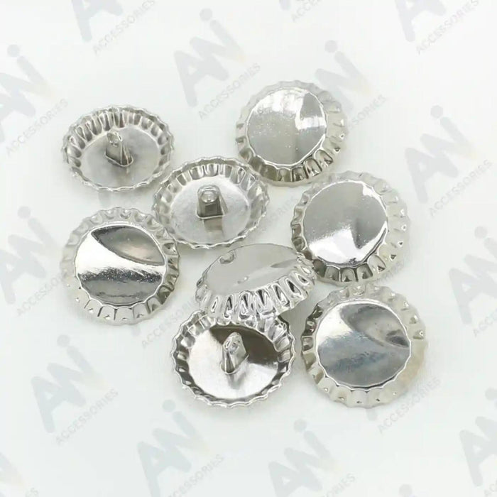Bottle Cap Metal Buttons | 18mm(28L) & 23mm(36L)