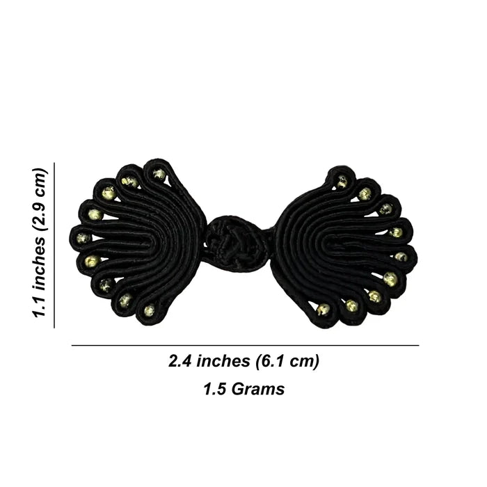 Bow Inspire Frog Closure Button
