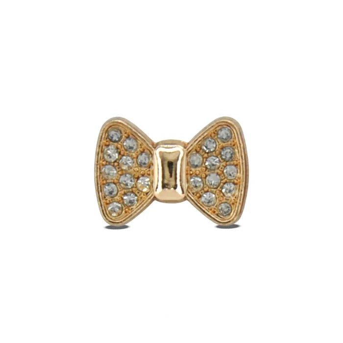 Bow Style Rhinestone Shirt Buttons | 13mm(22L)