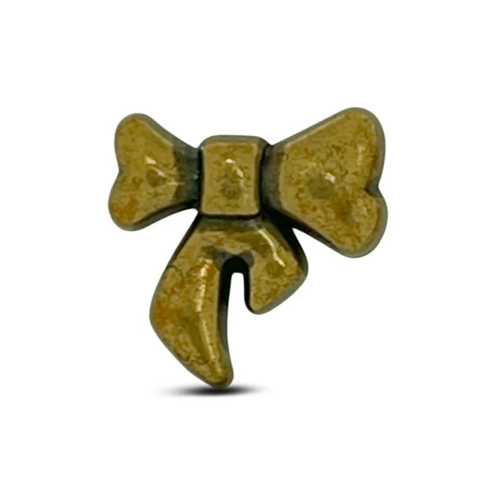 Bow Style Shirt Metal Buttons | 15mm