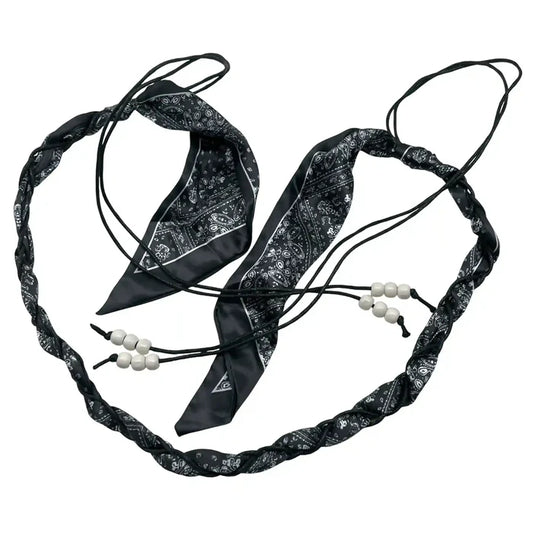 Braided Bandana Scarf Belt