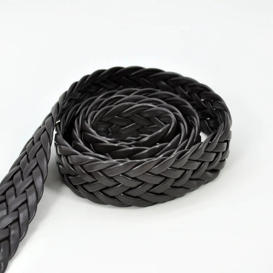 Braided Leather Lace Tape